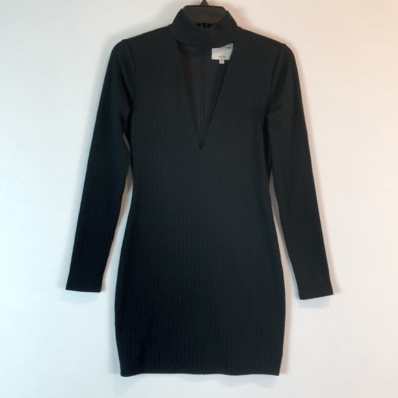 Privacy Please Black Bodycon Mini Dress - Picture 4 of 8